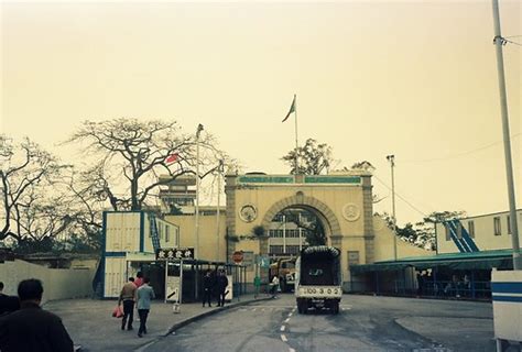 The Macau China border | This is the Macau side of the Macau… | Flickr