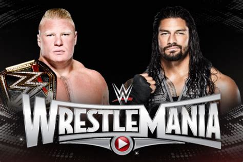 WrestleMania 31 Live Coverage - Brock Lesnar Vs Roman Reigns - Fight ...