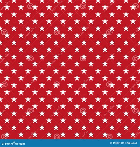 Red Background with White Stars for Wallpapers Stock Illustration - Illustration of pattern ...