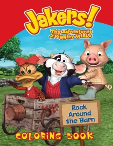 Jakers! The Adventures of Piggley Winks Coloring Book: Coloring Book ...