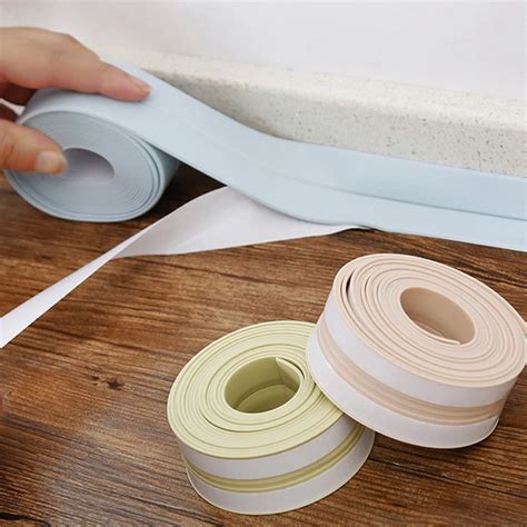 Waterproof Mildewproof Tape PVC Gap Self Sealing Cover for Kitchen ...