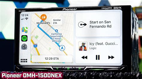 Pioneer DMH-1500NEX - Updated Apple Carplay and Android Auto - YouTube