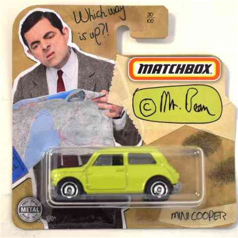 Matchbox Mr. Bean Mini Cooper kisautó 1/64 - Mattel vásárlás a Játékshopban