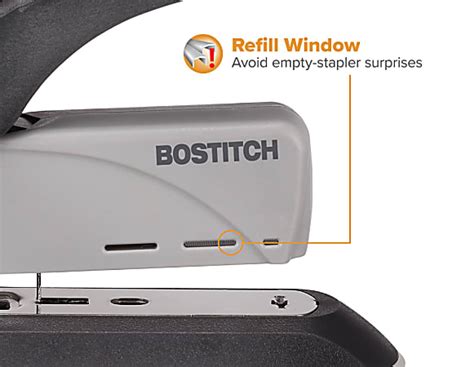 Bostitch Spring Powered Heavy Duty Stapler 60 Sheet Capacity ...