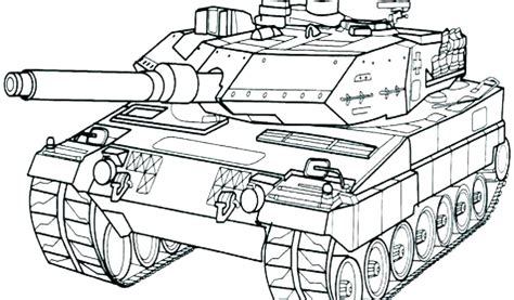 Coloring Pages Army Car