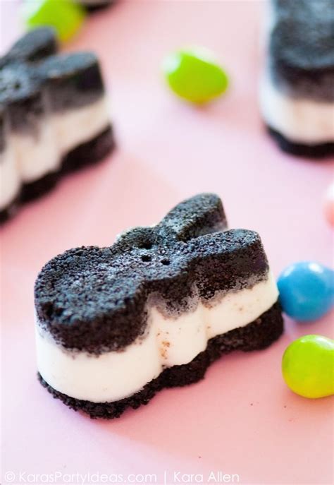 DIY Oreo PEEPS Recipe + How to! Via KarasPartyIdeas.com | Kara Allen | Kara's Party Ideas Peeps ...