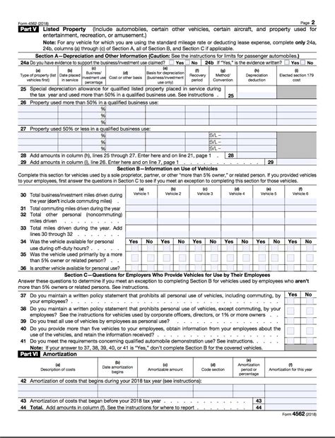 Form 4562: A Simple Guide to the IRS Depreciation Form | Bench Accounting