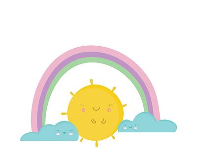 Illustration Rainbow designs, themes, templates and downloadable ...