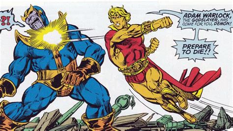 How Did Adam Warlock Defeat Thanos in the Comics?