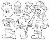Fire Prevention Week Coloring Pages Coloring sketch template