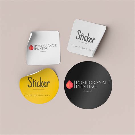 Custom Circle LOGO Stickers Labels With Your Business Logo - Etsy