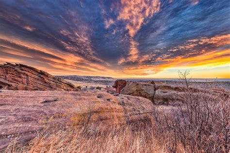 Red Rocks Sunrise | Red Rocks Park, Morrison, Colorado | Michael Levine ...