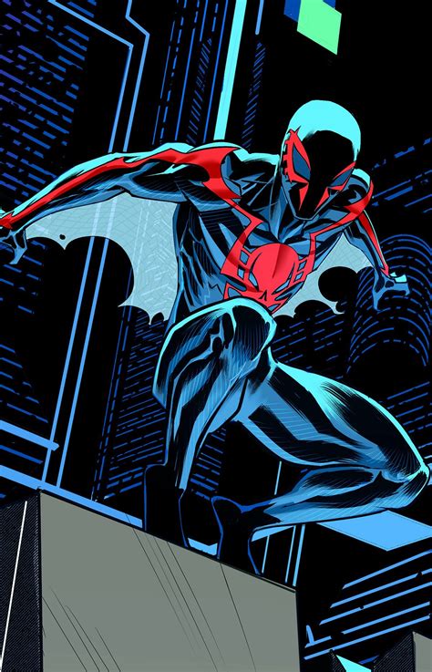 Spiderman 2099 by Dan Mora | Batman spiderman, Marvel spiderman art, Spiderman comic