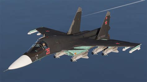 Su-34 Fullback [Add-On | Custom Weapons] - GTA5-Mods.com