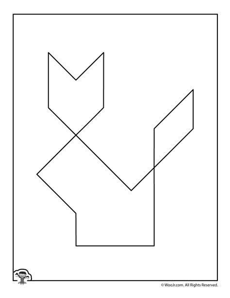 Tangram Cat | Woo! Jr. Kids Activities : Children's Publishing