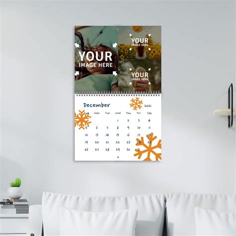 Create Custom Photo Calendar - Add photos and customize online