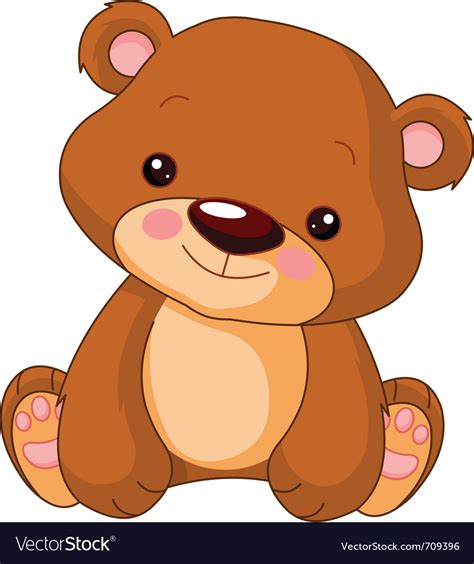 Teddy bear Royalty Free Vector Image - VectorStock