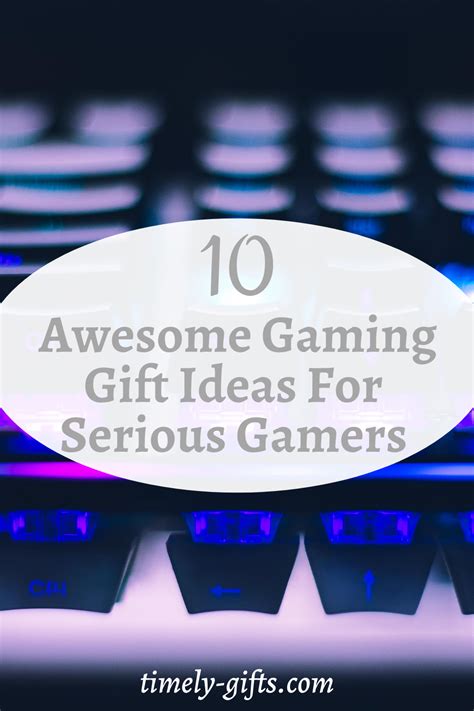 10 Awesome Gaming Gift Ideas For Serious Gamers | Gaming gifts ...