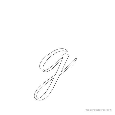 Allura Cursive Alphabet Stencils in Lowercase Small Letters | Alphabet ...