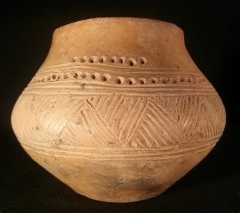 Bronze age pottery Urn - 7 x 8,5 cm - Catawiki