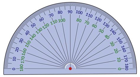 Protractor |Use of protractor & Measuring Angles| Solved Examples ...