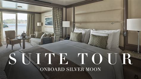 Silver Moon - Deluxe Veranda Suite Tour | Silversea Cruises - YouTube