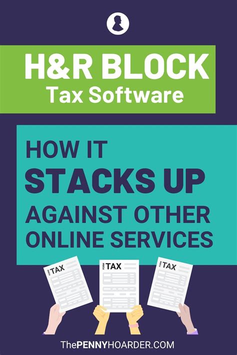 H&R Block Online: How It Stacks Up With Other Filing Services | Tax software, Hr block, Online ...