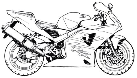 Yamaha Motorcycle Coloring Pages Printable Coloring Pages