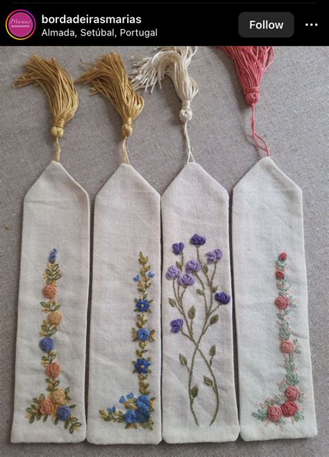 Embroidery Motifs, Simple Embroidery, Hand Embroidery Patterns, Handmade Bookmarks Diy, Felt ...
