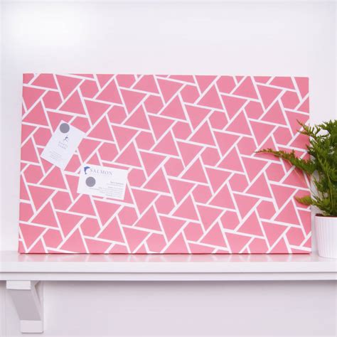 geometric magnetic notice board by the magnetic noticeboard company | notonthehighstreet.com