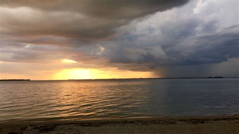 Storm over Cape Coral, Florida. | Cape coral, Outdoor, Sunset