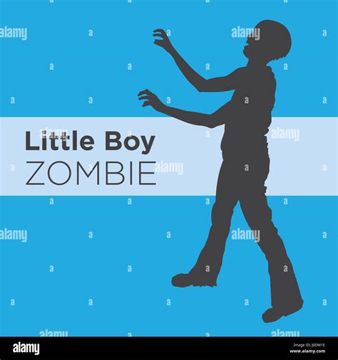 Silhouette vector zombie walking hi-res stock photography and images - Alamy