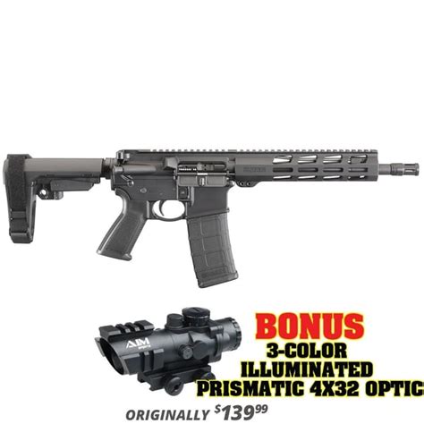 RUGER AR556 556 PISTOL WITH BRACE - $999.99 | gun.deals