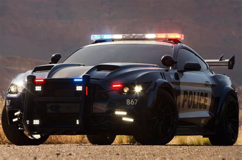 Transformers' Barricade is a Badass Ford Mustang Cop Car