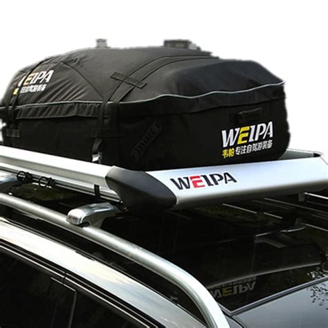 Waterproof Car Style Roof Top Travel Bag Rack Cargo Carrier Luggage Storage Touring SUV for Cars ...