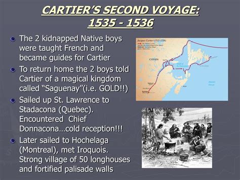 PPT - JACQUES CARTIER and HIS THREE VOYAGES (1534 – 1542) (MODULE 1) PowerPoint Presentation ...