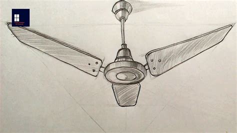 Ceiling Fan Sketch at PaintingValley.com | Explore collection of Ceiling Fan Sketch