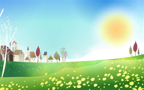 sunny lawn | Cartoon background, Background, Wallpaper