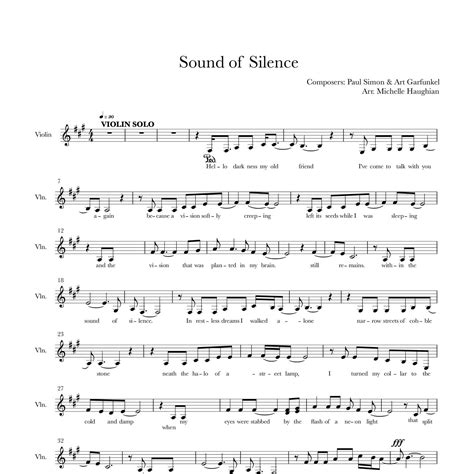 Sound of Silence (Violin Part).pdf | DocDroid