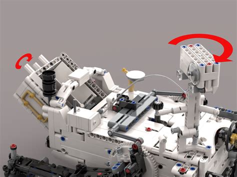 LEGO MOC 42158: Head control (left / right rotation) by markoknoebl | Rebrickable - Build with LEGO