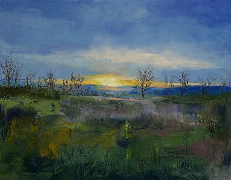 Winter Solstice Painting by Michael Creese