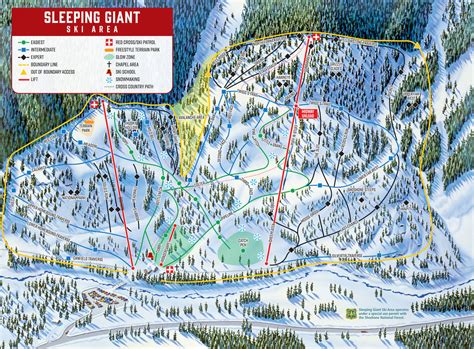 Sleeping Giant Ski Area - SkiMap.org