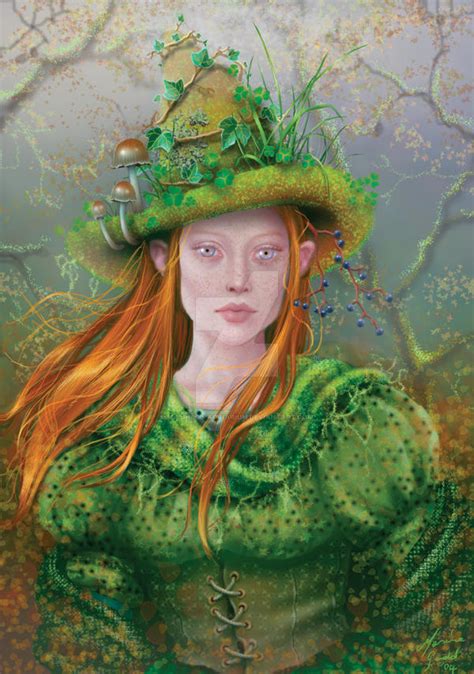 The Green Witch by Maxinesimaginarium on DeviantArt