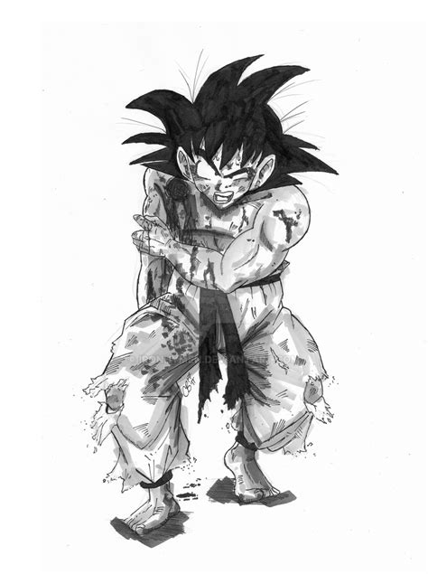 Goku vs Piccolo Jr by IronHymen on DeviantArt