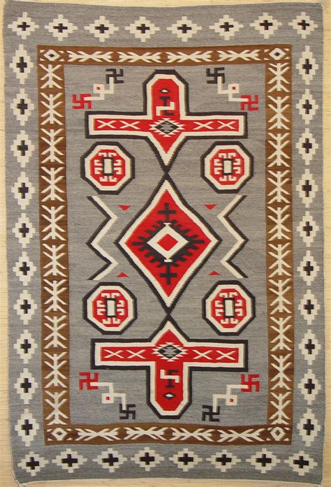 Old Crystal Navajo Rug