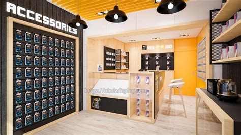 Mobile Phone Accessories Store Interior Design - Retail Shop Interior ...