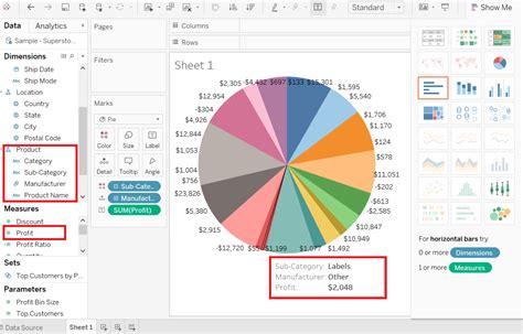 Labeling Pie Charts In Tableau | Images and Photos finder