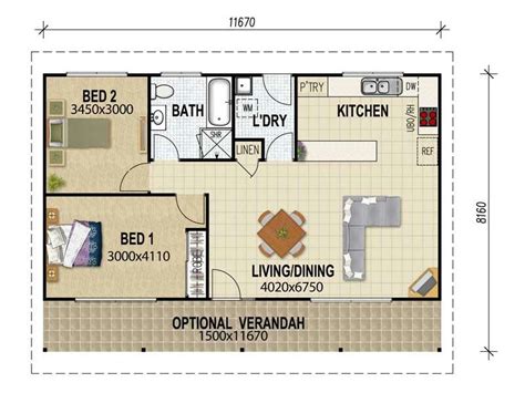 47+ New House Plan Guest House Plans 2 Bedroom