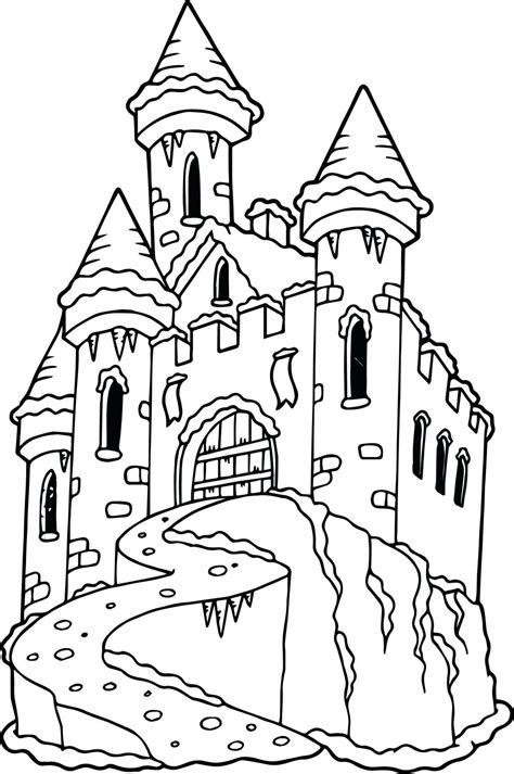 Fairy Castle Drawing at GetDrawings | Free download