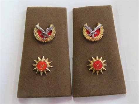 International Badges & Insignia - Pair of Namibian Police Force chief ...